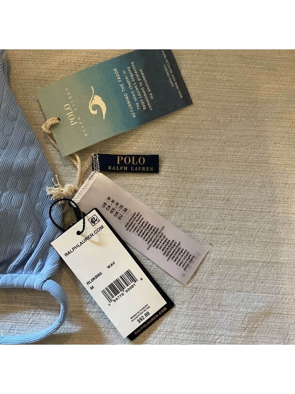 Polo Ralph Lauren Bikini Top - Picture 2 of 4